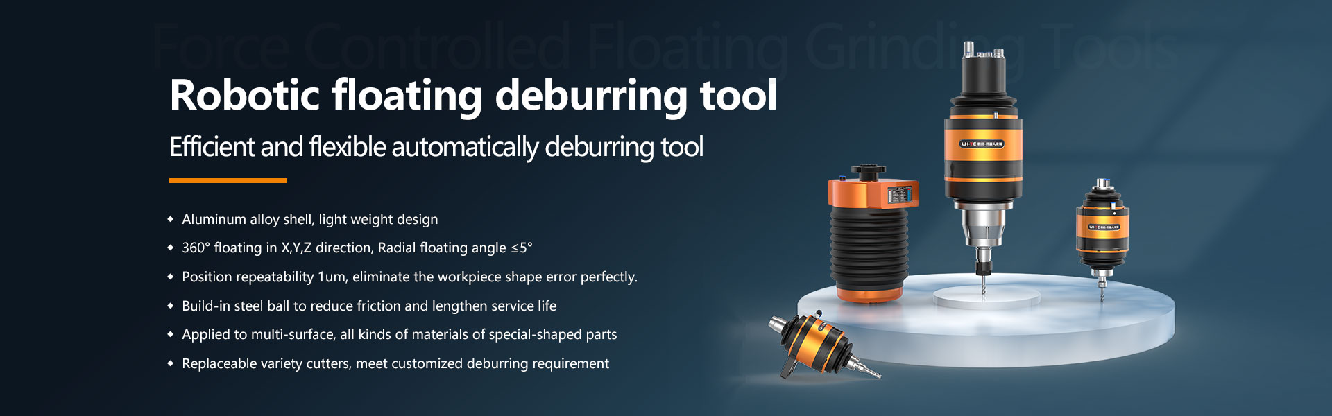 robotic floating deburring tool
